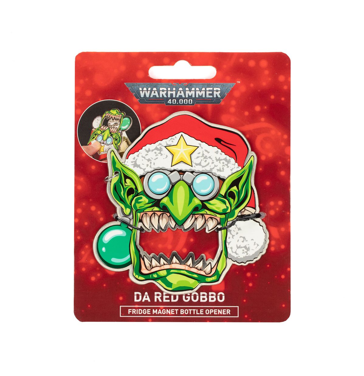 Da Red Gobbo (Fridge Magnet Bottle Opener)