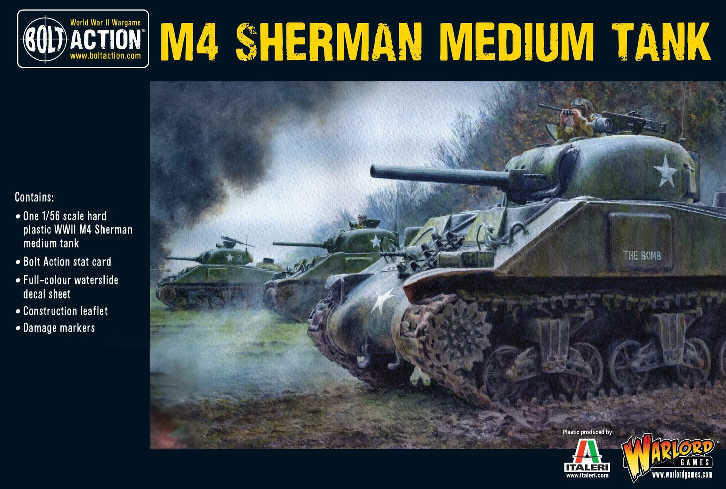 M4 Sherman medium tank (plastic)