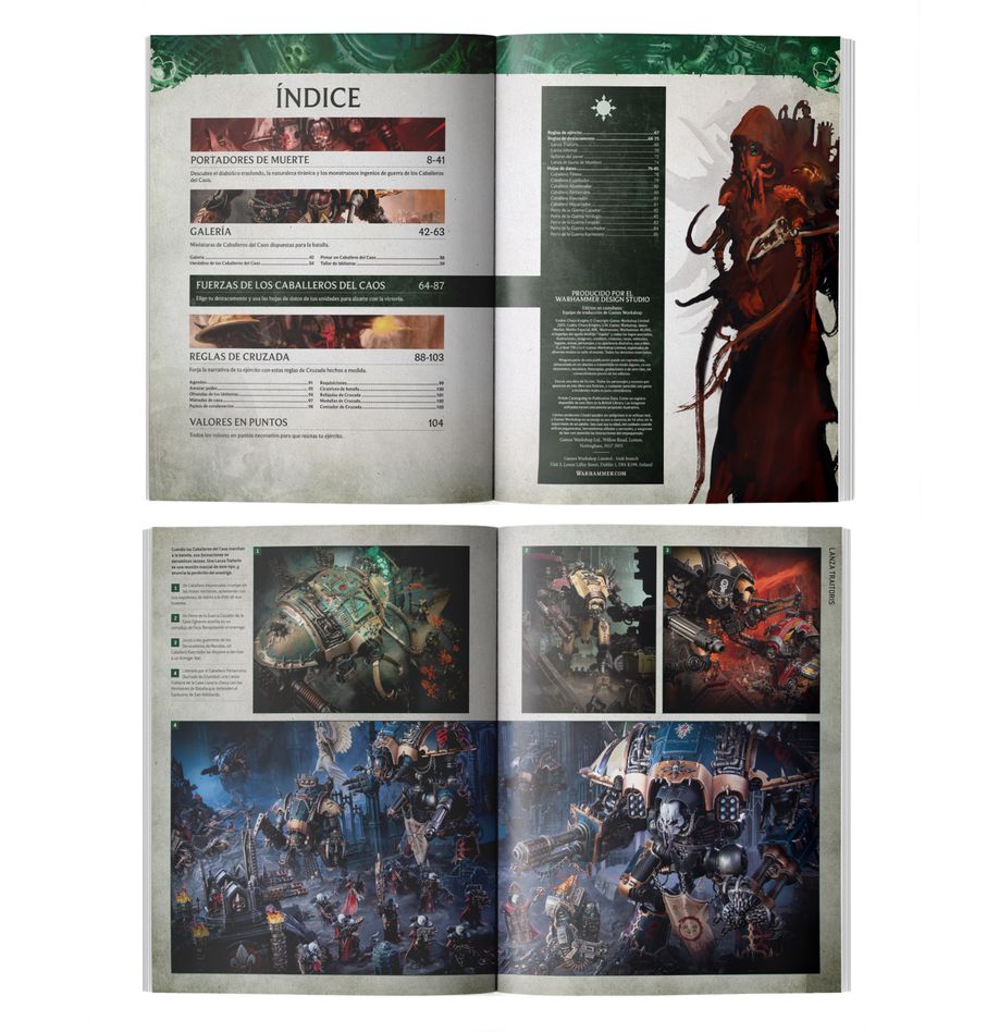 Codex: Chaos Knights (Español)