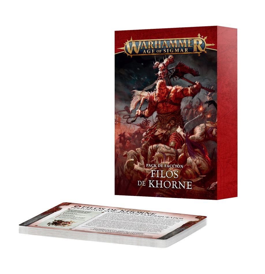 Faction Pack: Blades of Khorne (Español)
