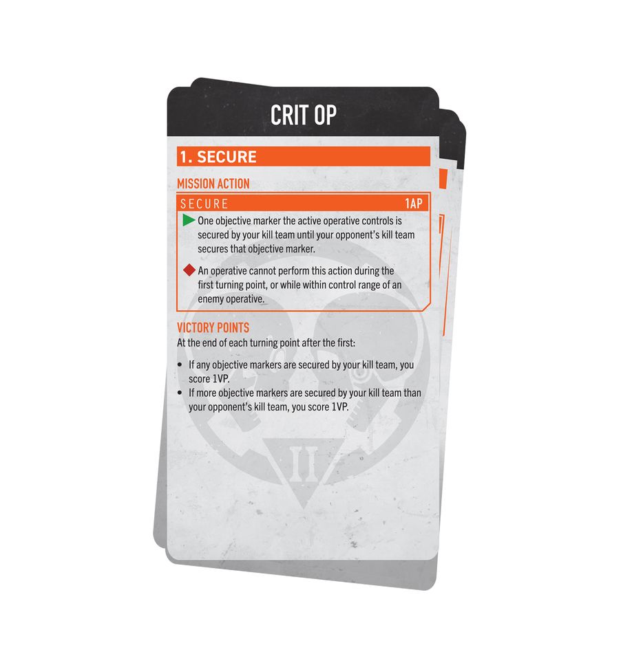 Kill Team: Approved Ops Card Pack 2025 (English)