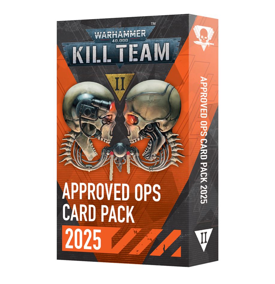 Kill Team: Approved Ops Card Pack 2025 (English)