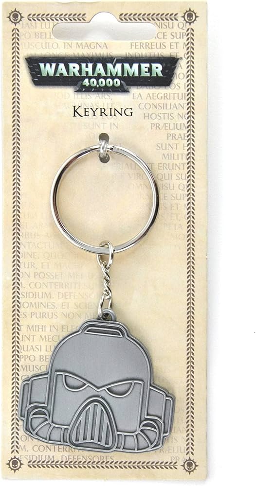 Keyring -  Space Marine Halmet Warhammer 40k