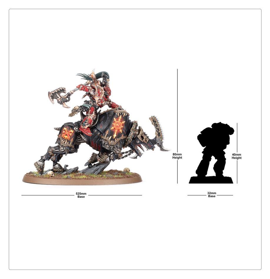 Lord Invocatus / World Eaters Lord on Juggernaut