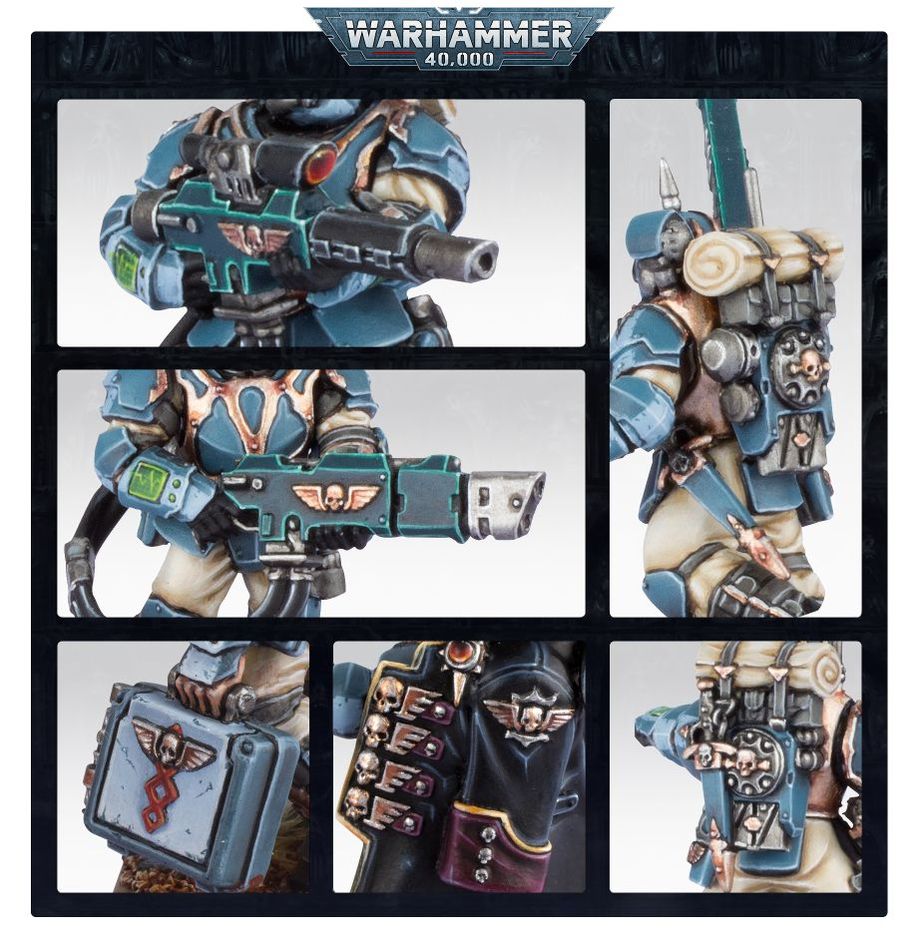 Militarum Tempestus Scions / Militarum Tempestus Scions Command Squad