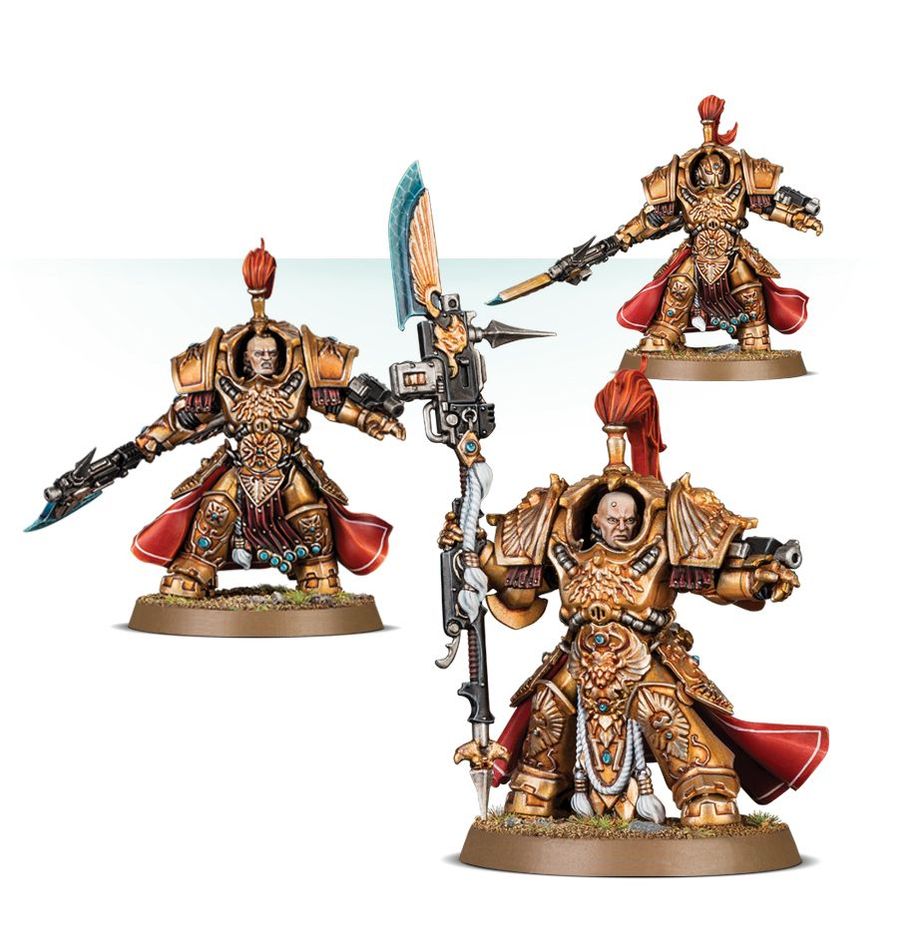 Allarus Custodians / Vexilus Praetor in Allarus Terminator Armour