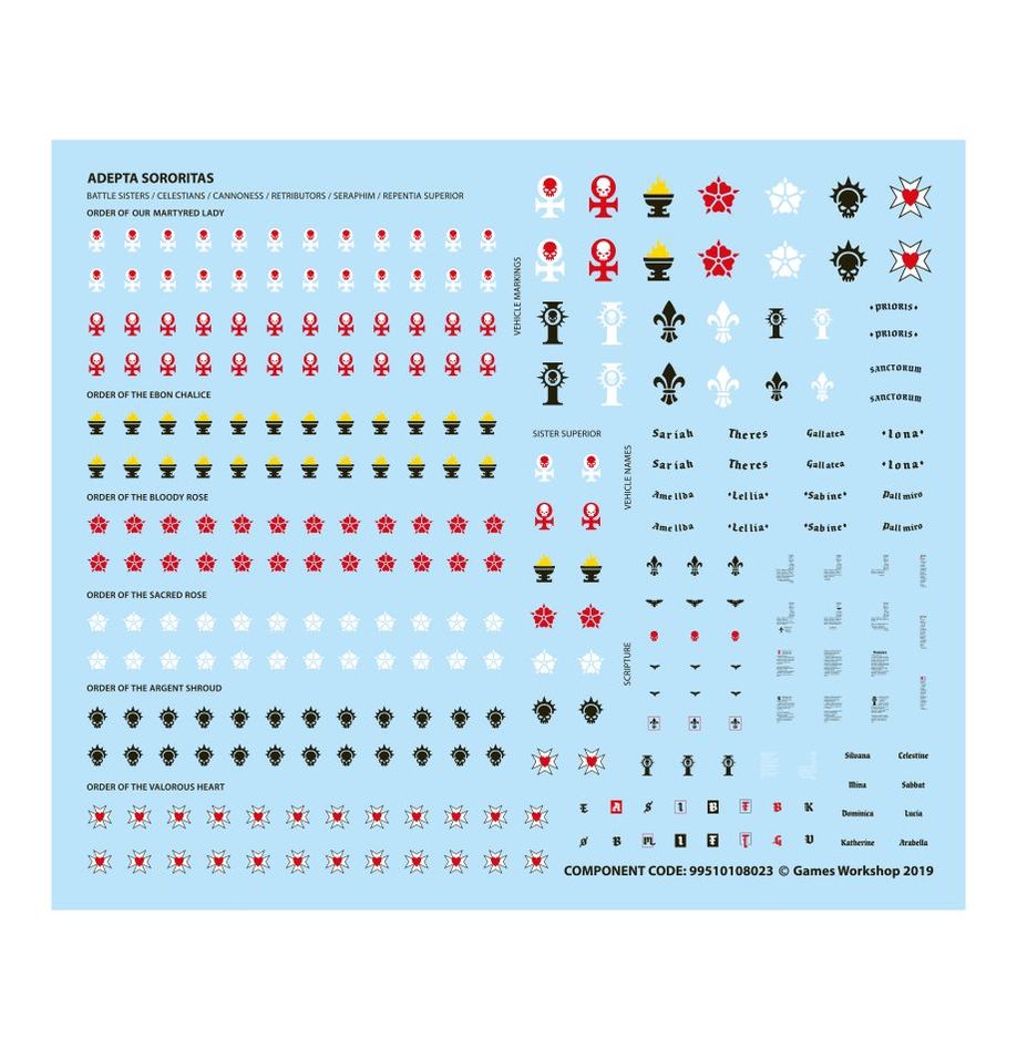 Adepta Sororitas Battle Sisters Squad / Adepta Sororitas Dominion Squad