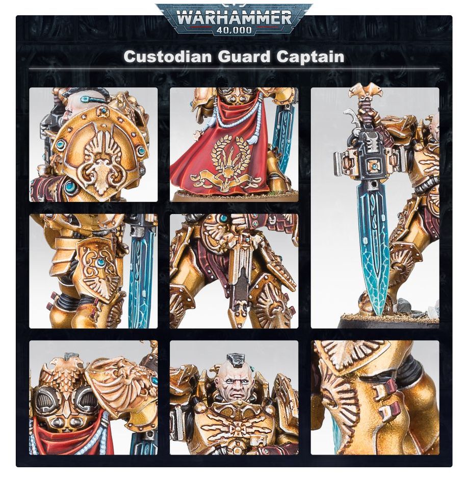 Shield-Captain / Custodian Guard Squad