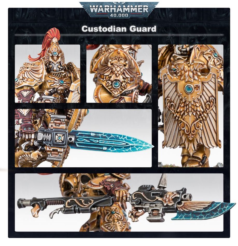 Shield-Captain / Custodian Guard Squad