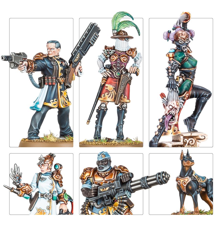 Rogue Trader Entourage and Voidsmen-at-Arms