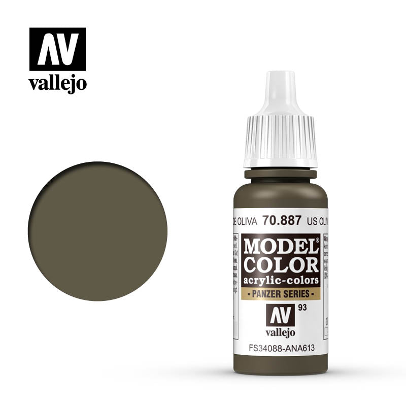 70.887 Model Color US Verde Oliva (Vieja Formula)