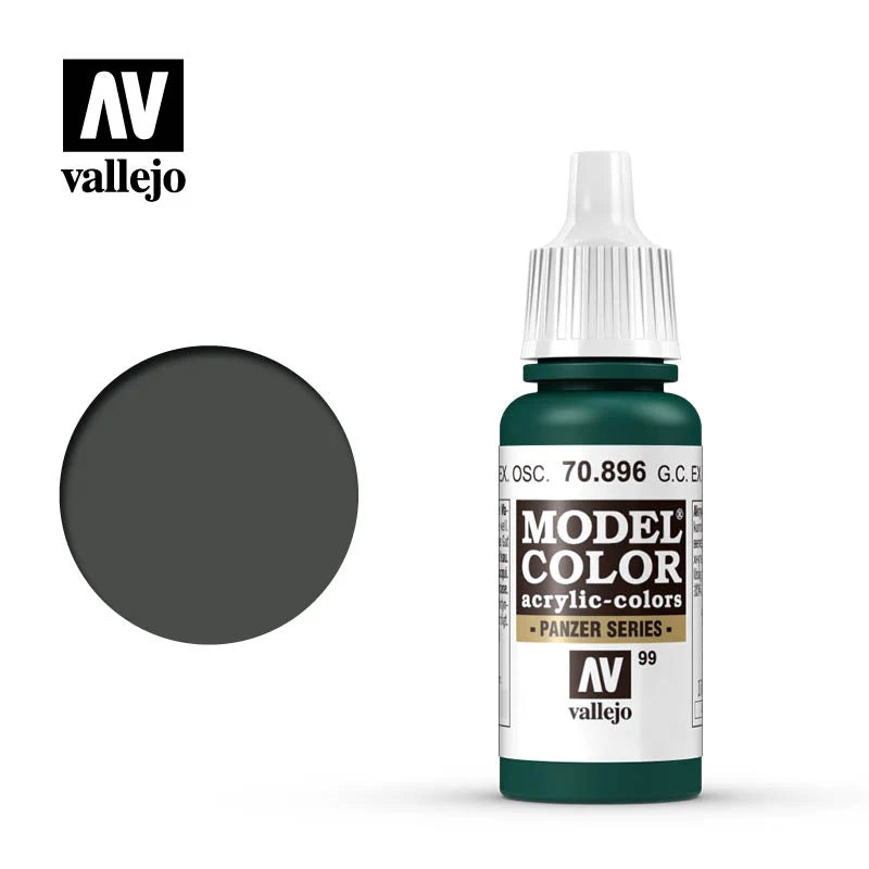 70.896 Model Color Aleman Camuflaje Verde Extra Oscuro (Vieja Formula)