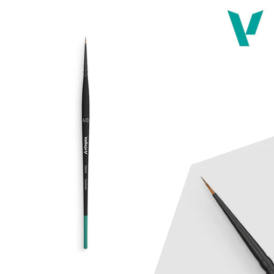 B02040 DETAIL. PINCEL REDONDO SINT. No.4/0