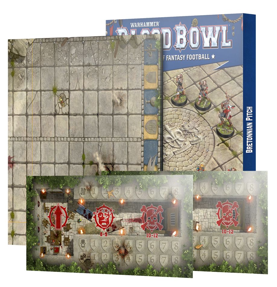 Blood Bowl: Tomb Kings Tomb kings Team Pitch & Dughouts