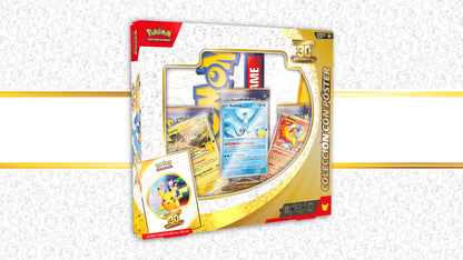 Colección con Póster de Celebración 30.º Aniversario de JCC Pokémon