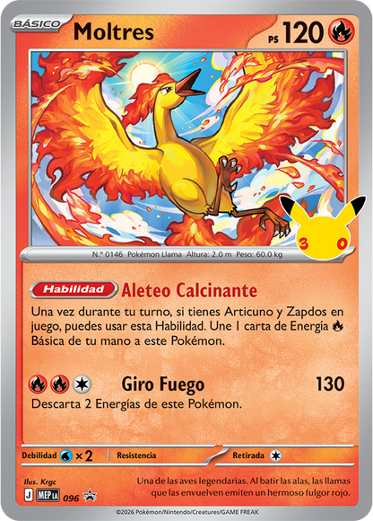 Colección con Póster de Celebración 30.º Aniversario de JCC Pokémon