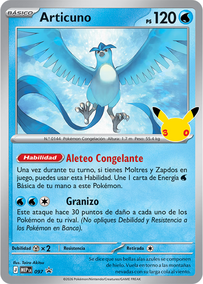 Colección con Póster de Celebración 30.º Aniversario de JCC Pokémon