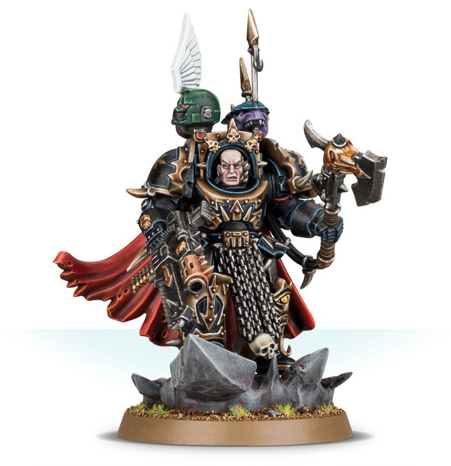 Sorcerer Lord in Terminator Armour / Chaos Lord in Terminator Armour.