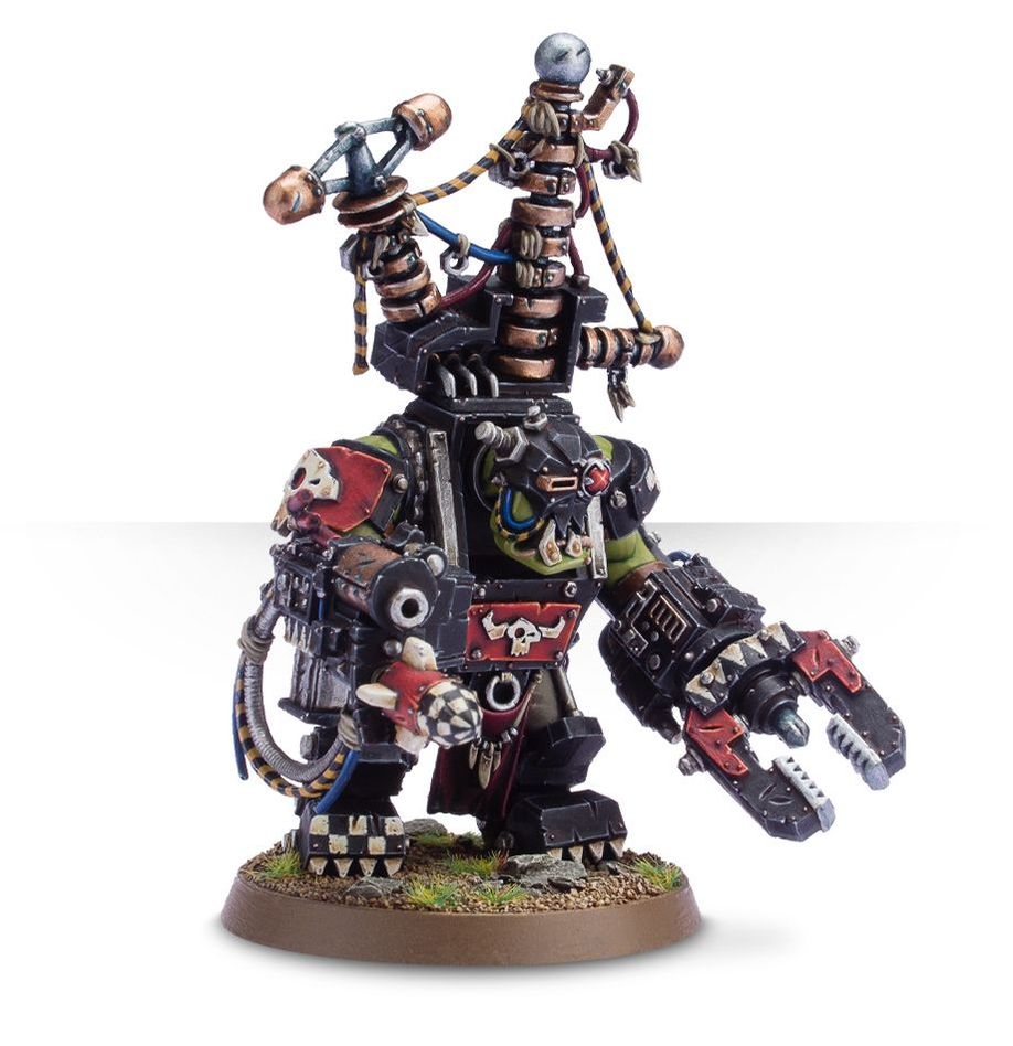 Meganobz / Big Mek in Mega Armour