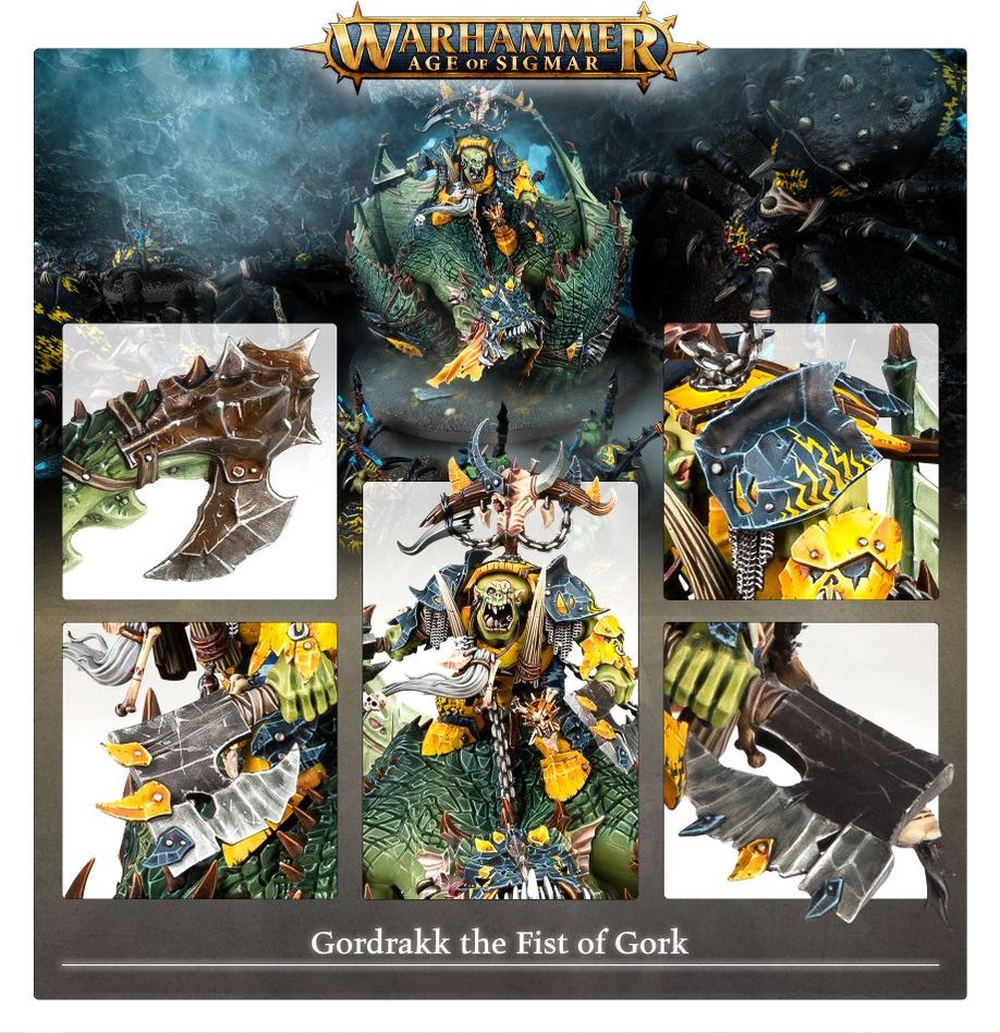 Gordrakk, the Fist of Gork / Megaboss on Maw-krusha
