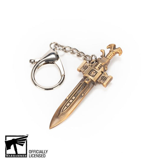 Starforged Warhammer 40K Custodes Sword keychain