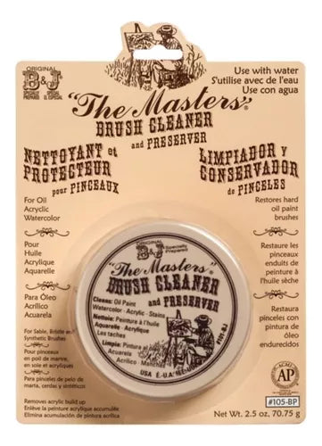 The Masters Brush Cleaner, Limpiador Y Preservador De Pincel