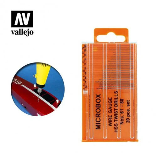 T01002 Vallejo Drill Set (x20) (no 61-80)