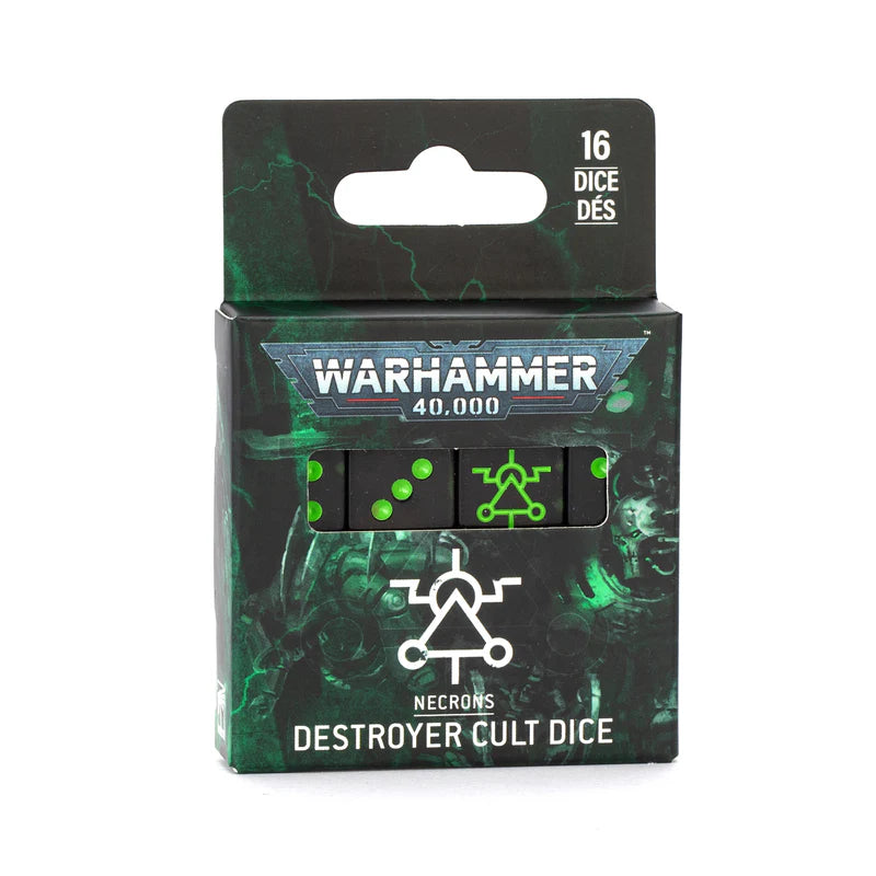 Necrons: Destroyer Cult Dice Set