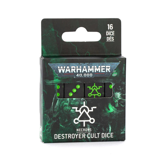 Necrons: Destroyer Cult Dice Set