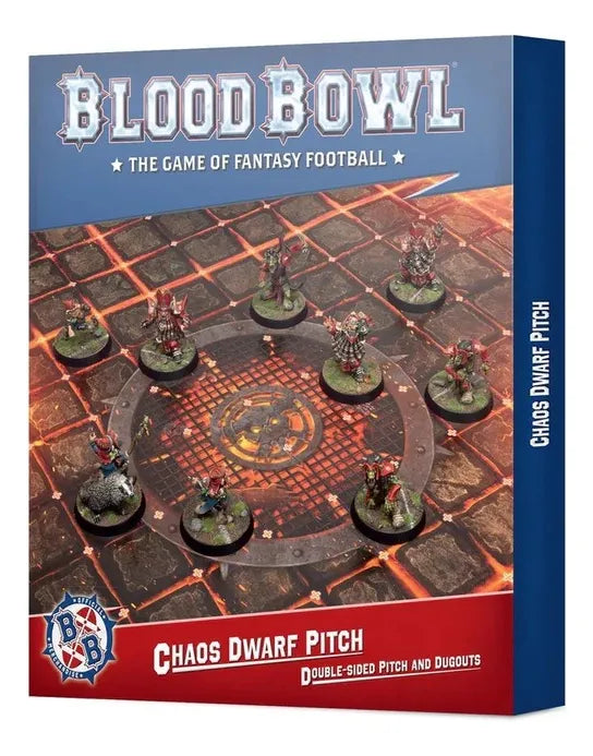 Chaos Dwarf Team Pitch - Blood Bowl