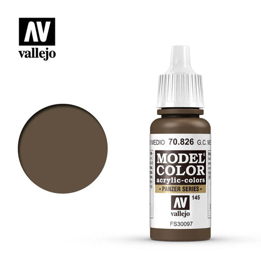 70.826 Model Color Alemán Camuflaje Pardo Medio (Vieja Formula)