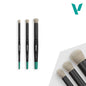 B007990 DRY BRUSH SET. PELO NATURAL. (S, M. L)