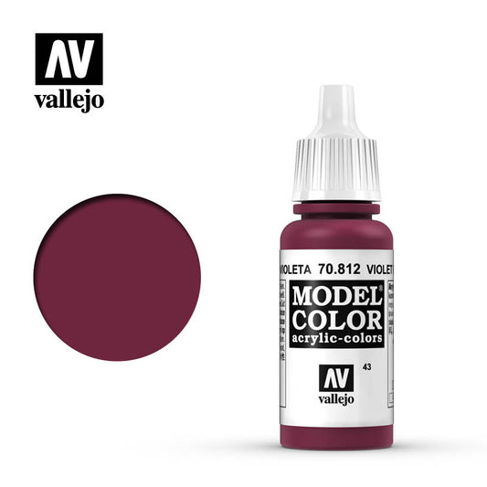 Model color Rojo violeta
