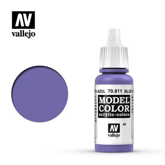Model color Violeta azul